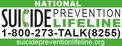Call Suicide Prevention Hotline